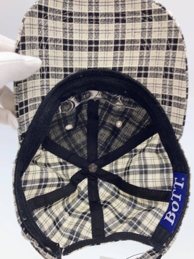商品画像：2Y Plaid 6-Panel Cap/キャップ/コットン/グレー/チェック/261BoTT81// 4