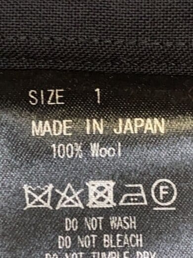 商品画像：長袖シャツ/1/ウール/BLK/A25A11SH01C// 4