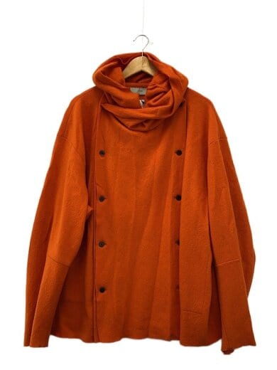 商品画像：Drape Wool Hooded Jacket/5/ウール/ORN/013B 1