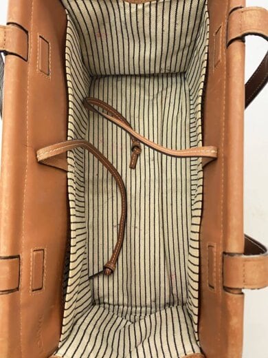 商品画像：CUSHION TOTE SMALL/アナグラム/トートバッグ/キャンバス/ブラック 6