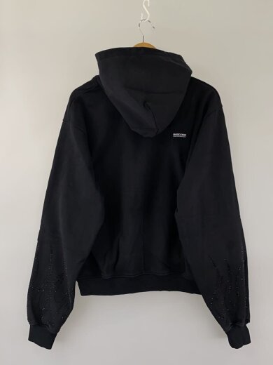 商品画像：A.Y.U Hoodie/ラインストーンパーカー/M/コットン/ブラック// 2