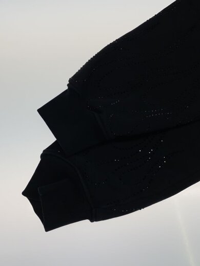 商品画像：A.Y.U Hoodie/ラインストーンパーカー/M/コットン/ブラック// 6