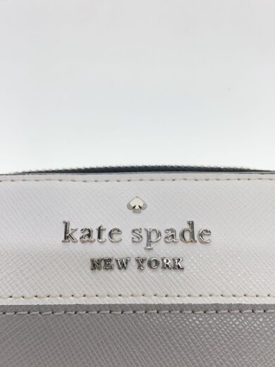 画像：kate spade new york2つ折り財布/--/SLV/無地/レディース/WLR006363
