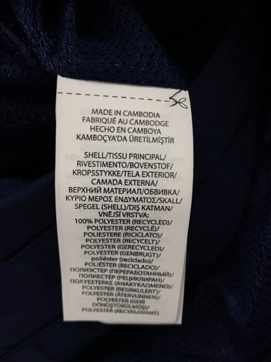 商品画像：マウンテンパーカ/M/ポリエステル/NVY/710914503002// 4