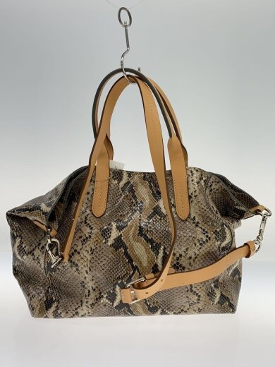 商品画像：バッグ/レザー/BRW/総柄// 3