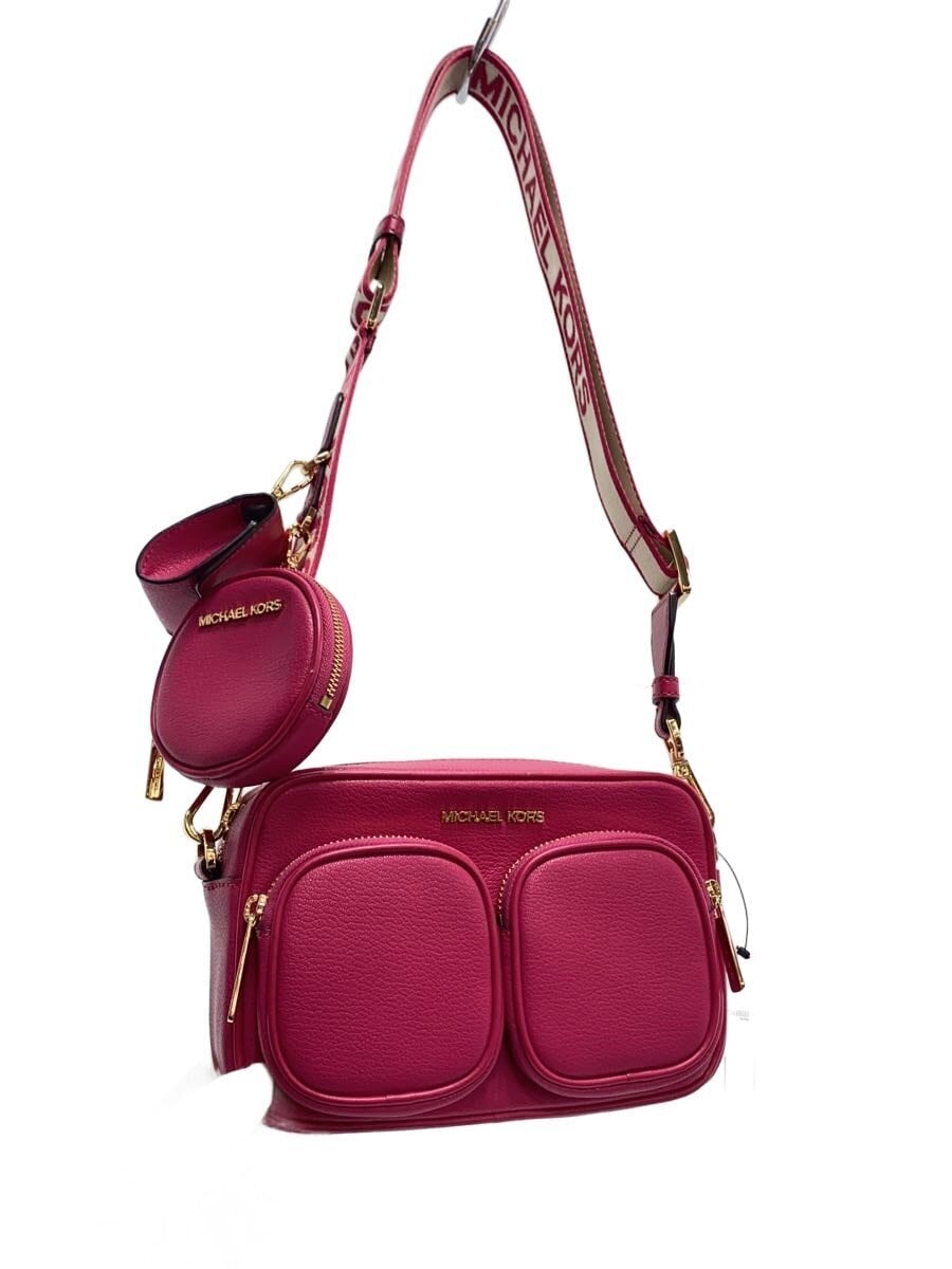 MICHAEL KORS / ショルダーバッグ/レザー/PNK/総柄/BA-2209