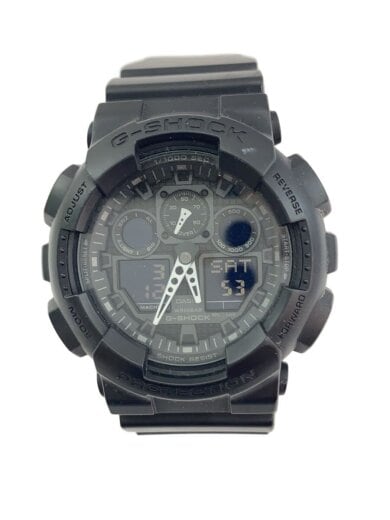 商品画像：クォーツ腕時計・G-SHOCK/デジアナ/ラバー/BLK/BLK 1