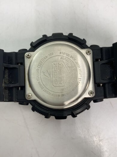 商品画像：クォーツ腕時計・G-SHOCK/デジアナ/ラバー/BLK/BLK 3