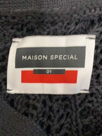 商品画像：カーディガン(薄手)/1/コットン/BLK/無地/11212361320 3