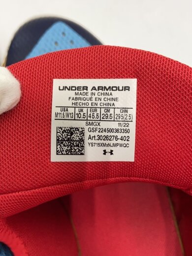 商品画像：ローカットスニーカー/29.5cm/BLU/ソール減り有/ヨゴレ有 5