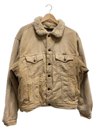 商品画像：ジャケット/M/コットン/IVO/無地 1