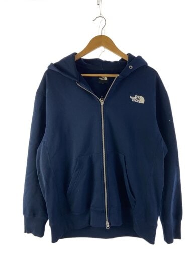 商品画像：SQUARE LOGO ZIP HOODIE_スクエア ロゴ フルジップ フーディ/L/ポリエステル/NVY/ 1