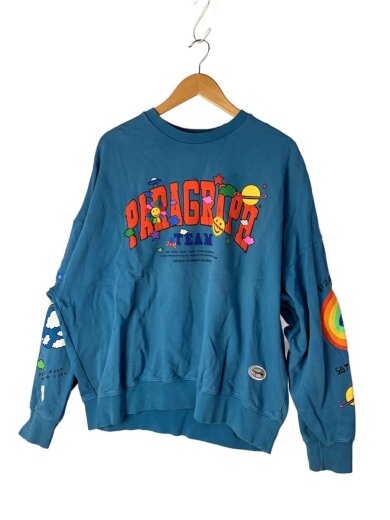 商品画像：スウェット/--/コットン/BLU/総柄 1