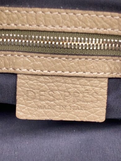 商品画像：ハンドバッグ/レザー/BEG/無地 5