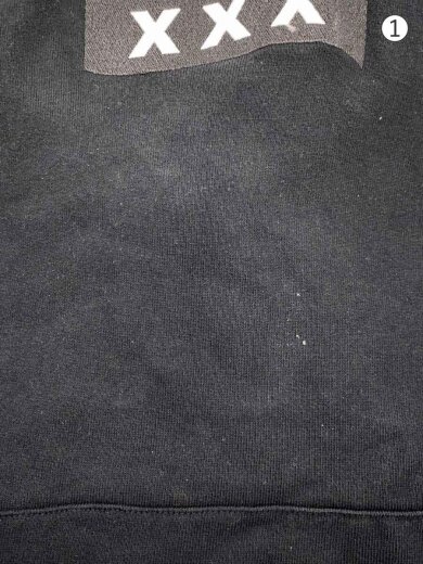 商品画像：パーカー/M/コットン/BLK/着用感有/小さなヨゴレ有 6