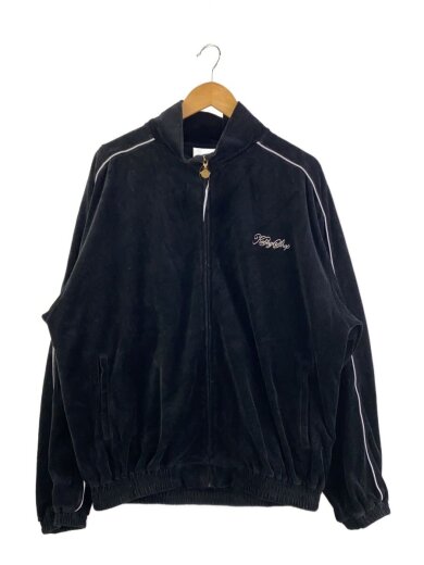 商品画像：ジップパーカー/--/コットン/BLK/無地// 1