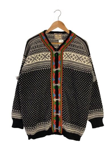 商品画像：カーディガン(厚手)/XL/ウール/BLK// 1
