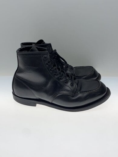 商品画像：レースアップブーツ/US8.5/BLK/レザー/8283// 2
