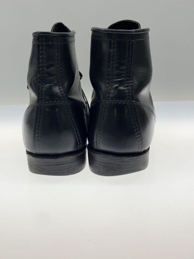 商品画像：レースアップブーツ/US8.5/BLK/レザー/8283// 5