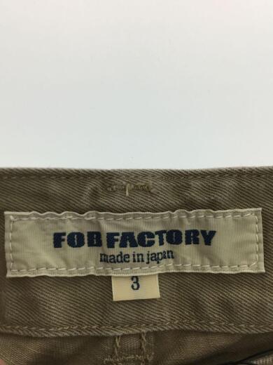 画像：F.O.B FACTORYボールトラウザーパンツ/チノパンツ/ボトム/2/コットン/ベージュ/F04573
