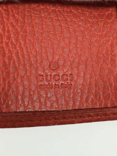 画像：GUCCIキーケース/フェイクレザー/RED/レディース3