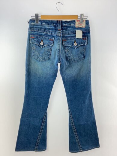 画像：TRUE RELIGIONタグ付/ブーツカットパンツ/28/コットン/インディゴ/04503J2