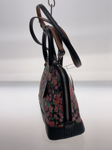 商品画像：ハンドバッグ/レザー/ブラック/総柄 2