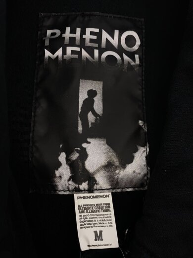 商品画像：コート/M/コットン/ブラック/総柄/ILLJKT-015 3