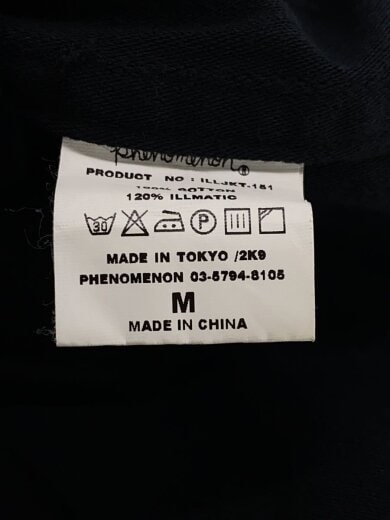 商品画像：コート/M/コットン/ブラック/総柄/ILLJKT-015 4