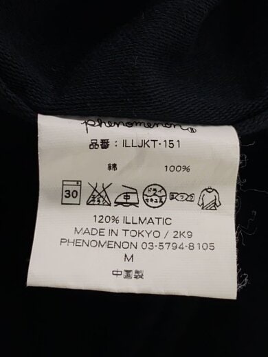 商品画像：コート/M/コットン/ブラック/総柄/ILLJKT-015 5