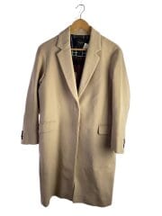 チェスターコート/38/ウール/ベージュ