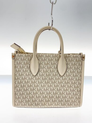 商品画像：ハンドバッグ/レザー/ホワイト/総柄/ce-2207 3