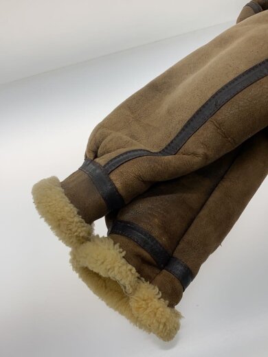 商品画像：フライトジャケット/40/レザー/ブラウン/無地 4