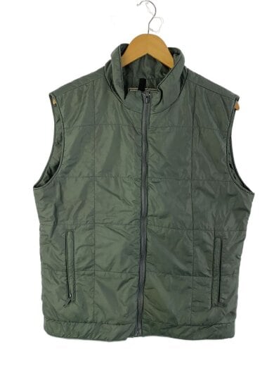 商品画像：キルティングベスト/L/ナイロン/カーキ/020 1