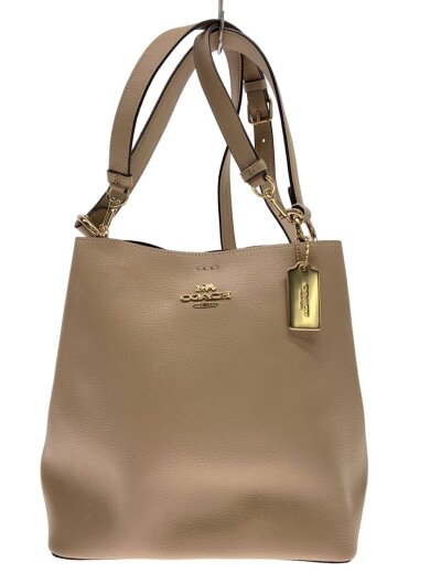 商品画像：ショルダーバッグ/ベージュ/61122/タウンバスケット 1