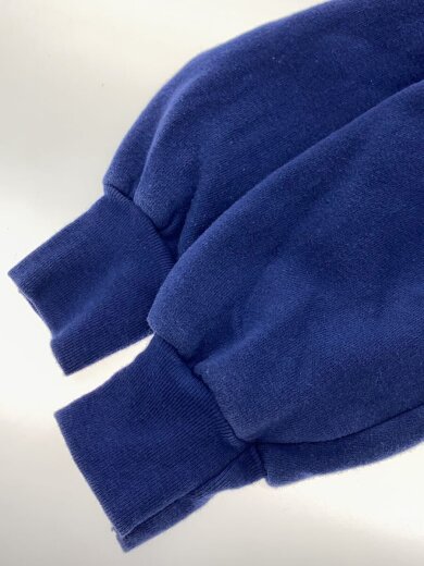 商品画像：ジップパーカー/コットン/ネイビー/YKKピンロック/裏地サーマル 4