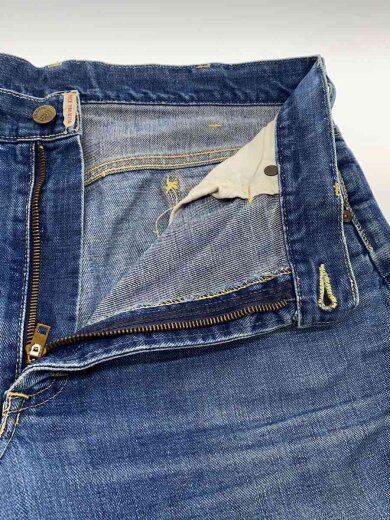 商品画像：ストレートパンツ/36/コットン/インディゴ/101-Z/60-70s/TALONセミオート//耳付 3