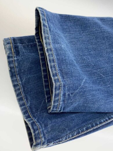 商品画像：ストレートパンツ/36/コットン/インディゴ/101-Z/60-70s/TALONセミオート//耳付 7