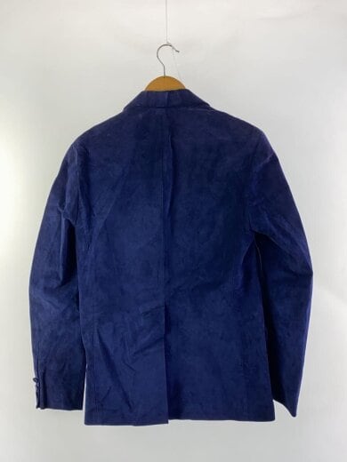 商品画像：レザージャケット・ブルゾン/スウェード/ネイビー/フランス製 2