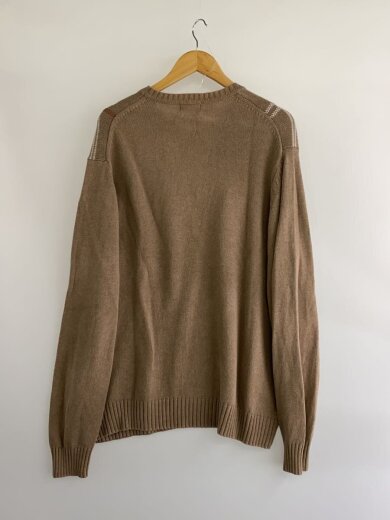 商品画像：ニット・セーター(薄手)/XL/コットン/BRW/チェック// 2
