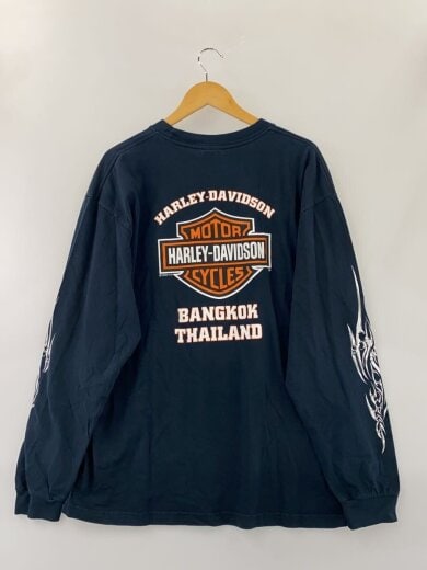 商品画像：長袖Tシャツ/--/コットン/BLK// 2