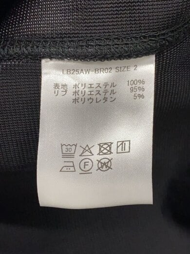 商品画像：ジップパーカー/2/ポリエステル/BLK/lb25aw-br02// 4