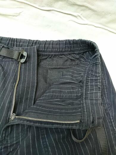 画像：GRAMICCIクライミングパンツ/ボトム/M/コットン/BLK/ストライプ/GUP-16F0095