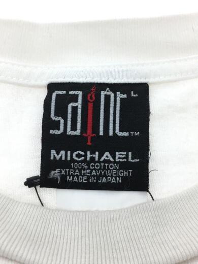 画像：SAINT MICHAEL21AW/SAINT Mxxxxxx/T-SHIRT 2021sm/Tシャツ/L/WHT/SM-A21-0000-0093