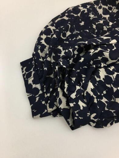 画像：Max&Co半袖ワンピース/38/シルク/NVY/総柄/T22415095