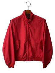 H.STOCKTON/G9型/ハリントンジャケット/裏地チェック/M/--/RED/無地