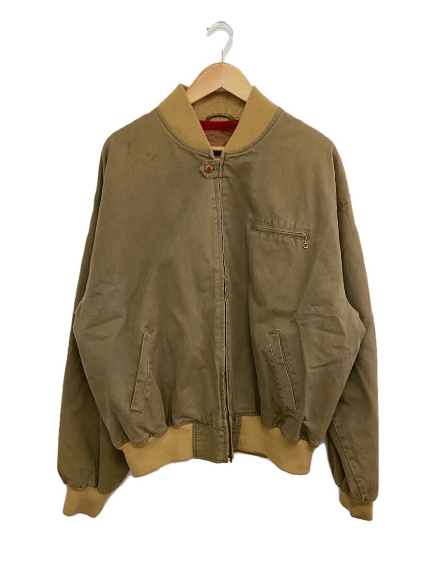 POLO RALPH LAUREN / 80s/90s/SPORTSMAN/ダックジャケット/ブルゾン/XL/コットン/KHK