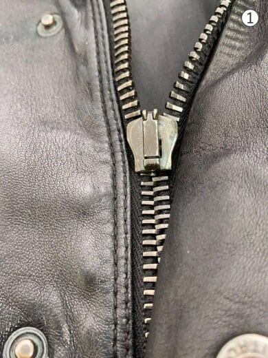商品画像：レザージャケット・ブルゾン/USA10/羊革/BLK/無地/231-62-11111/? NULL ? 7