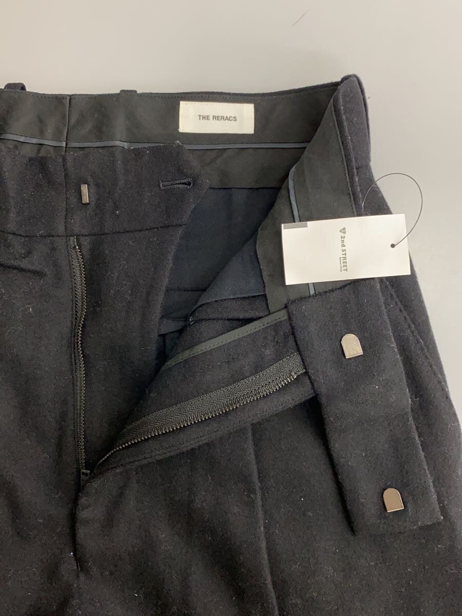 THE RERACS / 22FW/ボトム/46/ウール/BLK/無地/22FW-REPT-147-2-J