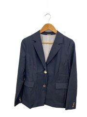 シングルジャケット/テーラードジャケット/1/ポリエステル/BLK/無地/SWFJ252028